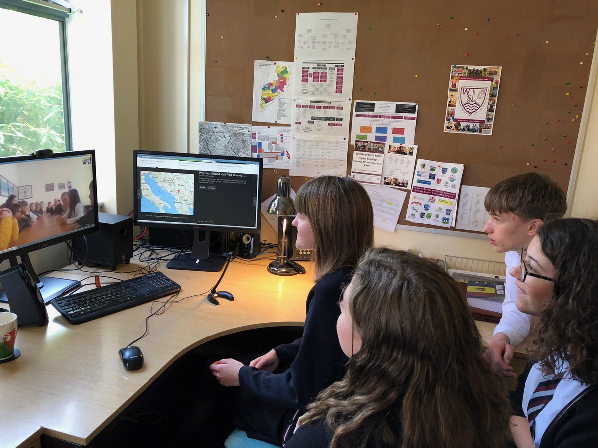 WyedeanSchool's tweet image. Wow! Hugely impressed with the amazing students of Shaban Jashari school #Skenderaj #Kosovo Your English skills &amp;amp; confidence are incredible.  Your teachers are rightly proud #GlobalLearning &amp;amp; @LeonoraGucati @KryeziuAlbulena @Besarta06620653 @eTwinningEurope @EUKosovo @UNDP_Kosovo
