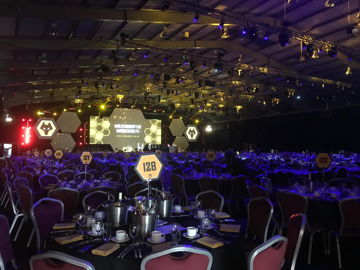 EventHousePlan's tweet photo. Promo House were at The @wolves End of Season Awards last night! What a fabulous evening! 🐺 ⚽️ 🔸▪️ #eventprofs #eventprofsuk #hosts #hostesses #staffingagency #promotionalstaff #brandambassadors #brandambassadorsearch #hosts #matchdayhosting #awardsstaffing https://t.co/CnkXTElPM7