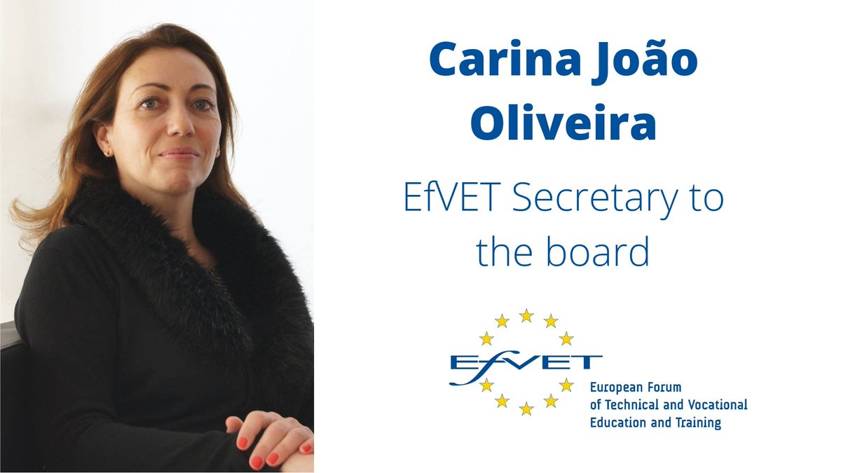 Ef_VET's tweet photo. EfVET is pleased to announce the names of the new elected members of the Executive Team:

🇨🇾Stelios Mavromoustakos Vice-President (Policy)
🇵🇹Carina João Oliveira as Secretary to the Board 

🌐Welcome on board! https://t.co/567T7uO8xa

#EfVETMembers #EfVETeam #DiscoverYourTalent https://t.co/k6NzggUPed