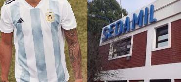 rperiodismo's tweet photo. 📢SEDAMIL 

👉DE HACER LA CAMISETA DE @Argentina a estar 
atrapado en la #CrisisTextil y deber salarios a trabajadores. https://t.co/XKlOGOeiwo