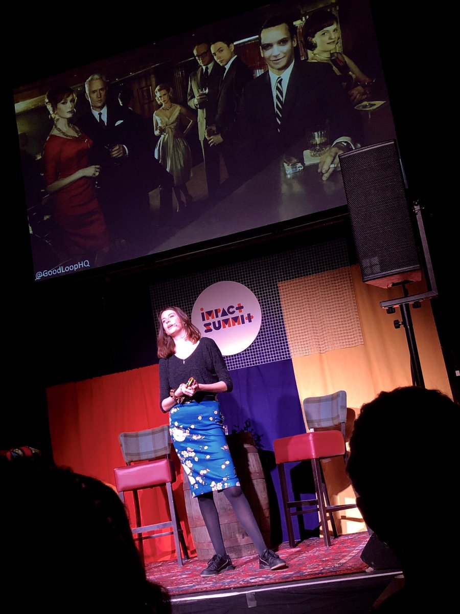 At #ImpactSummit19 hearing from our <a href="/scotlandis/">ScotlandIS</a> #digitaltech2019 table partners (and winners 🙌) <a href="/GoodLoopHQ/">Good-Loop</a> as <a href="/ala_swimmily/">Amy F Williams</a> takes the stage ✊