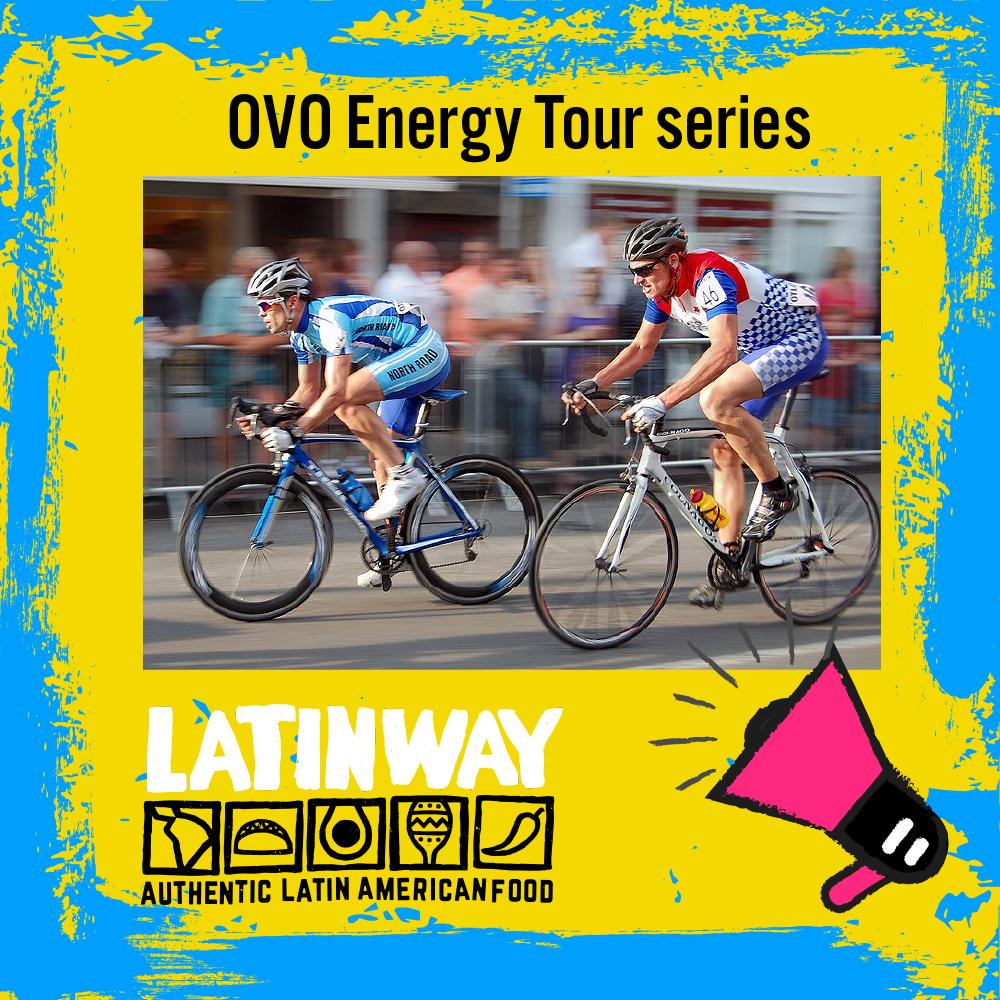 Coming soon – the #OVOEnergyTour series #cycling event here in #Aberdeen tomorrow .. watch this space, we’re cooking up something spicy... 🌶