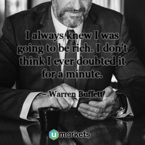 Umarketsforexc1's tweet photo. Warren said it right. Umarkets can help you get that goal of having financial freedom. No account yet? Register here: https://t.co/98wAsLs250 for free Strategic Online Trading Video Lessons. #learntoearn #financialfreedom #currencytrading #forex #forextrading #profit #investment https://t.co/8RKgLoN0UL