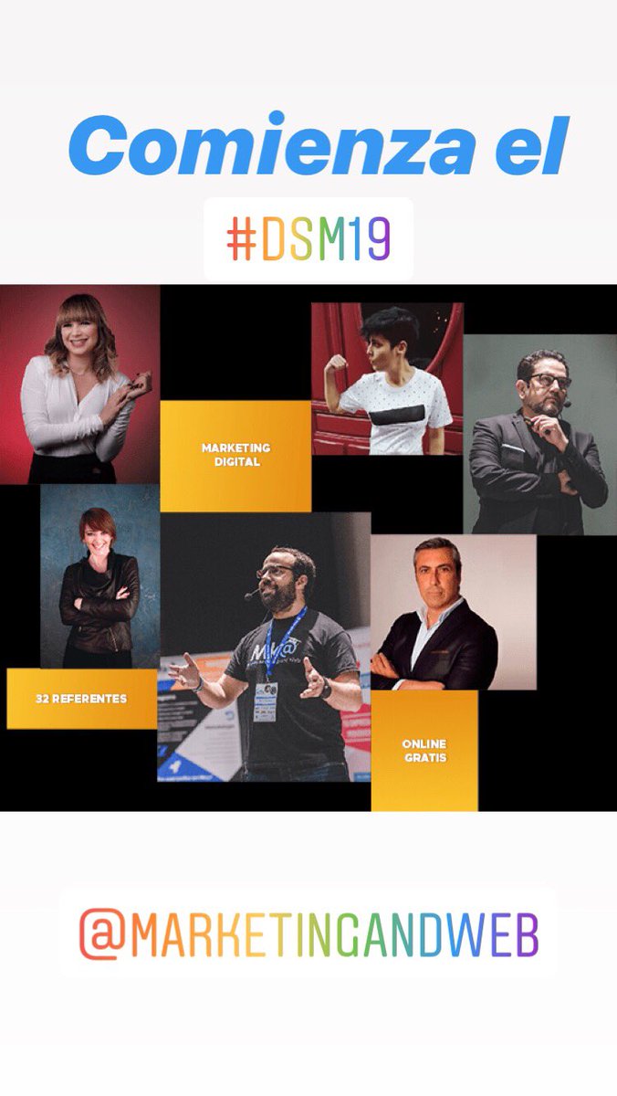 pacoartil's tweet photo. Comienza el #DSM19 https://t.co/UV0ITdPEIM