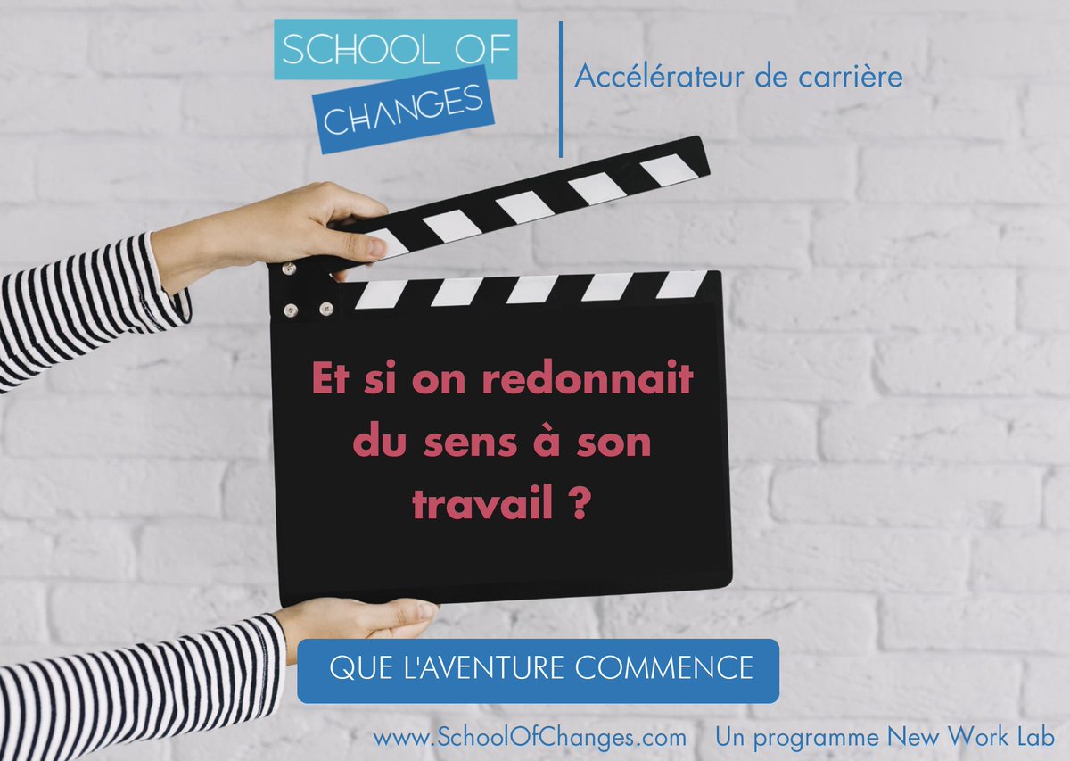 NewWorkLab's tweet image. Et si c'était par la que tout commençait ?
Retrouvez nous pour les Bootcamp Carrière : bit.ly/2HebcWw
#career #change #grow #learn #make_meaning #schoolofchanges #work_differently #newworklab #innovation #design_your_career