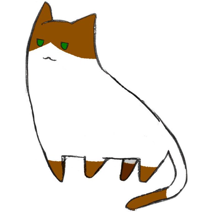 今日のねこちゃんのtwitterイラスト検索結果 古い順