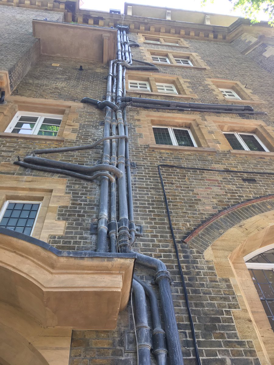 New instruction for Gradient. We’re tasked with improving and simplifying the drainage stacks and water supply to this lovely London block. <a href="/Gradient_purple/">Gradient Consultants</a>