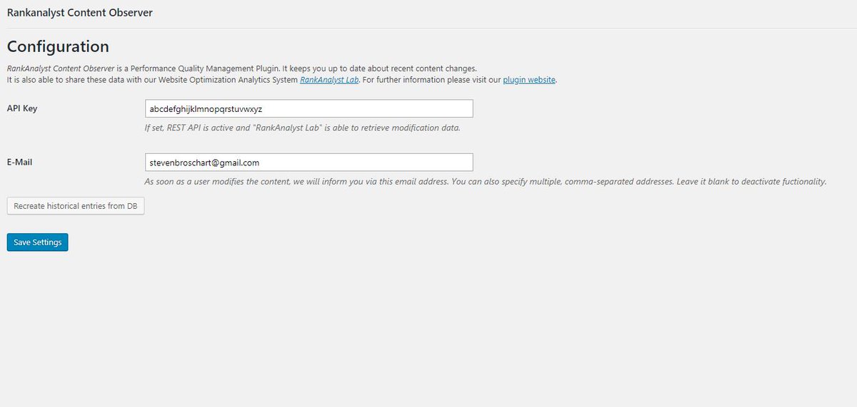 rankanalyst's tweet image. Version 1.1 unseres kostenlosen WordPress-Plugin &quot;Content Observer&quot; ist verfügbar. Neu: Suchfunktion für alle Content-Modifikationen, Ableitung/Analyse bereits getätigter Änderungen: rankanalyst.de/content-observ… #contentmarketing #contentoptimierung #seo