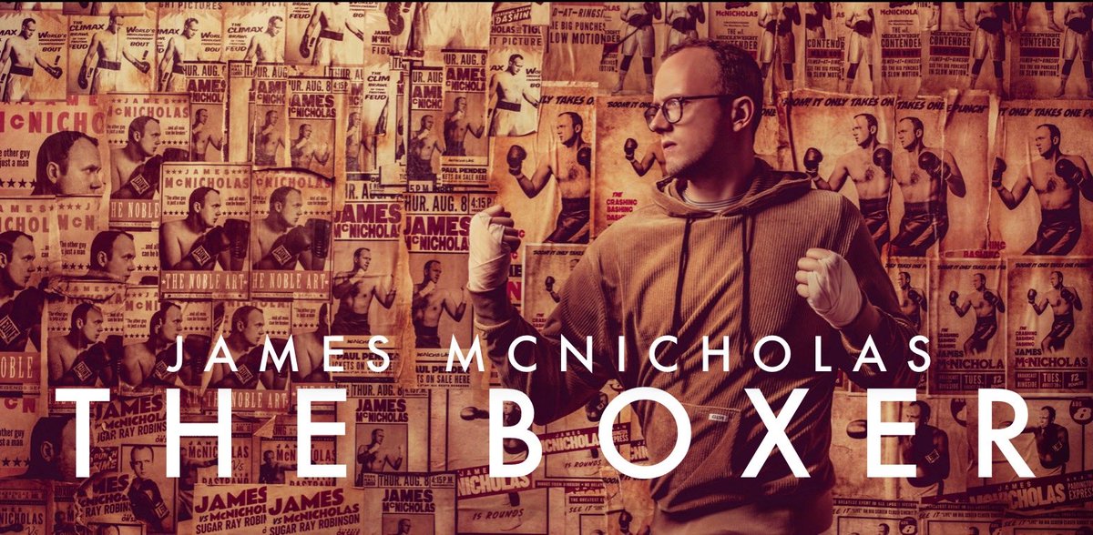 BRIGHTON PEOPLE: James is in town this weekend with his solo show #TheBoxer.

Fri, Sat, Sun: 6.10pm @WarrenTheatre

Get your tickets now: bit.ly/2O1lP0Y