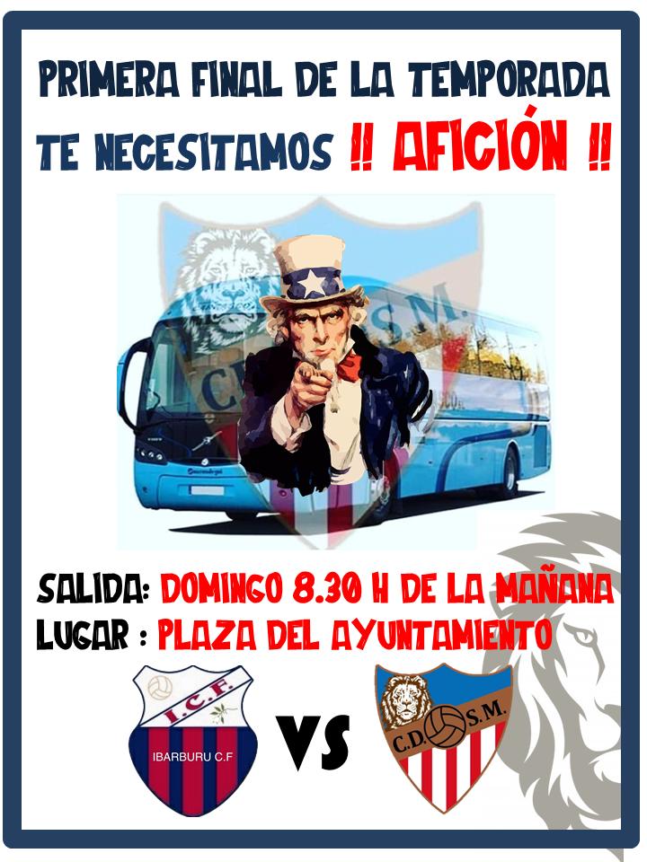 🦁ESTE DOMINGO, DESPIERTA PRONTO, PORQUE A LAS 11:30 H TIENES UNA CITA CON EL C.D SAN MARCOS🦁 Este Domingo tenemos el primer de los partidos más importantes de la temporada, tres puntos vitales para seguir soñando con el ascenso a 2ª Andaluza o la posibilidad de acabar primeros.