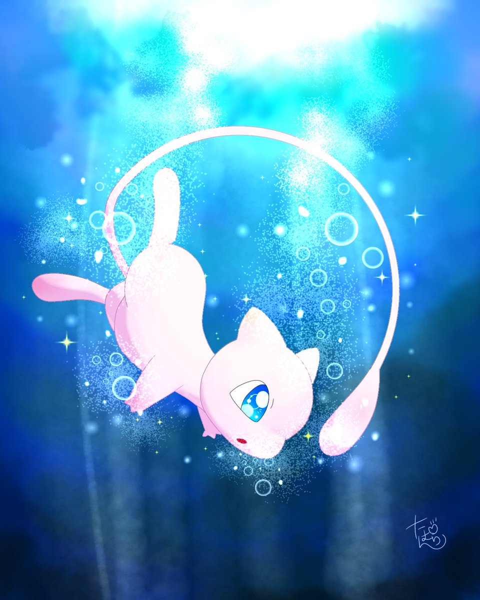 Twitter पर たむりん ポケモン O W O ポンちゃんありがとう ミュウツーの逆襲の最初の方でミュウが水の中いるのめっちゃ好きなシーンなんだよね ᵕᴗᵕ