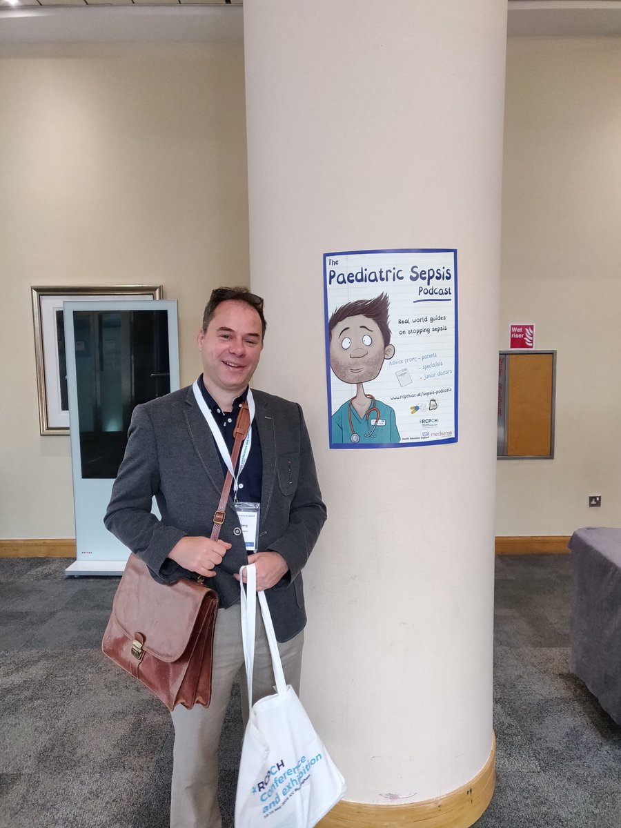 acunningID's tweet photo. Have you heard the latest Paediatric Sepsis Podcasts https://t.co/nExWjbNbUh produced by @ejlim8? Podcast number 5 will feature @jetpackjeth talking about research in sepsis. @PERFORM_2020 @ImperialMed #RCPCH19 @RCPCHtweets https://t.co/hzoVwoWwz8