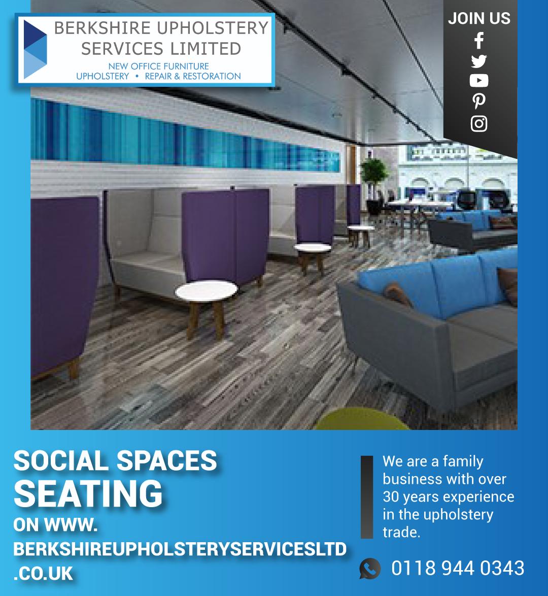 Social Spaces Seating!
Call us on 0118 944 0343 now!
Visit our website berkshireupholsteryservicesltd.co.uk
#furniture #upholstery #officefurniture #repair #restoration #led #desk #lighting #design