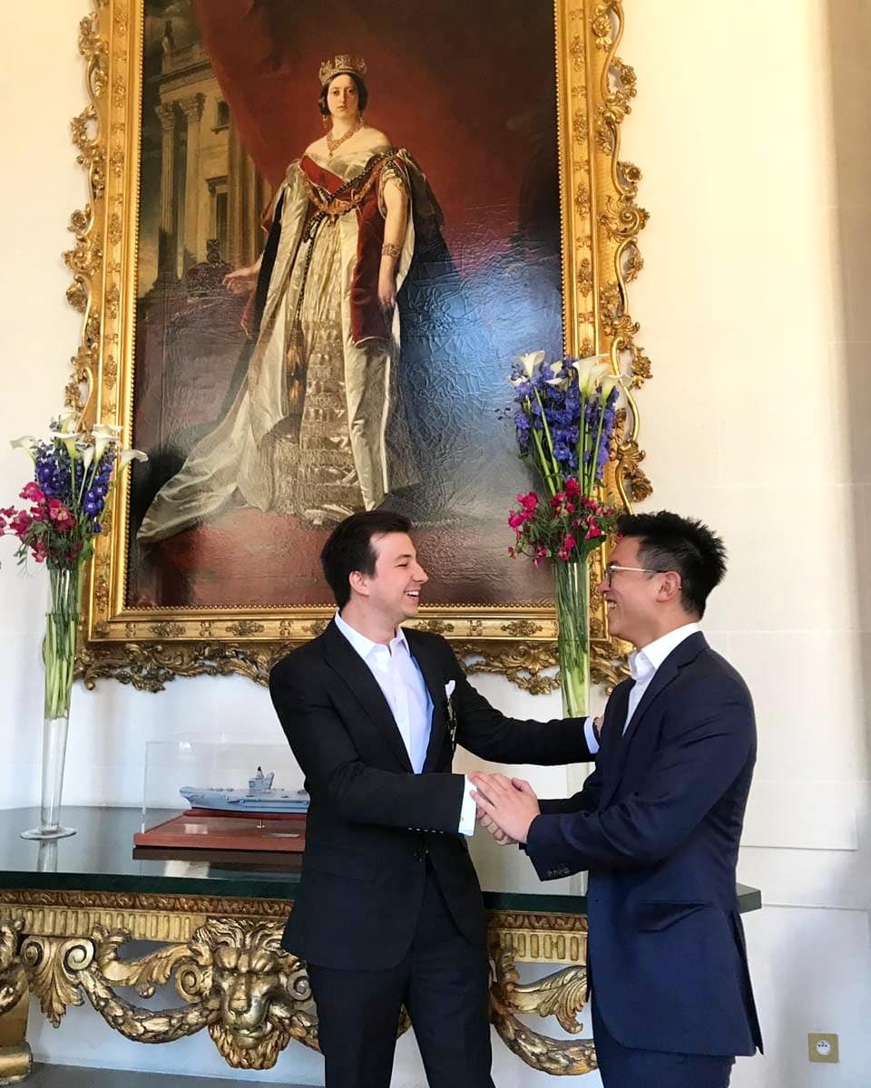 BayesBSchool's tweet photo. Our MSc students visited the British Embassy in Paris. @UKinFrance is hard at work building strong partnerships to boost pan-European commerce and promote innovation. #MSc #ParisStudyTour #Cass #Entrepreneurship #Innovation https://t.co/a5HUWJc4wm