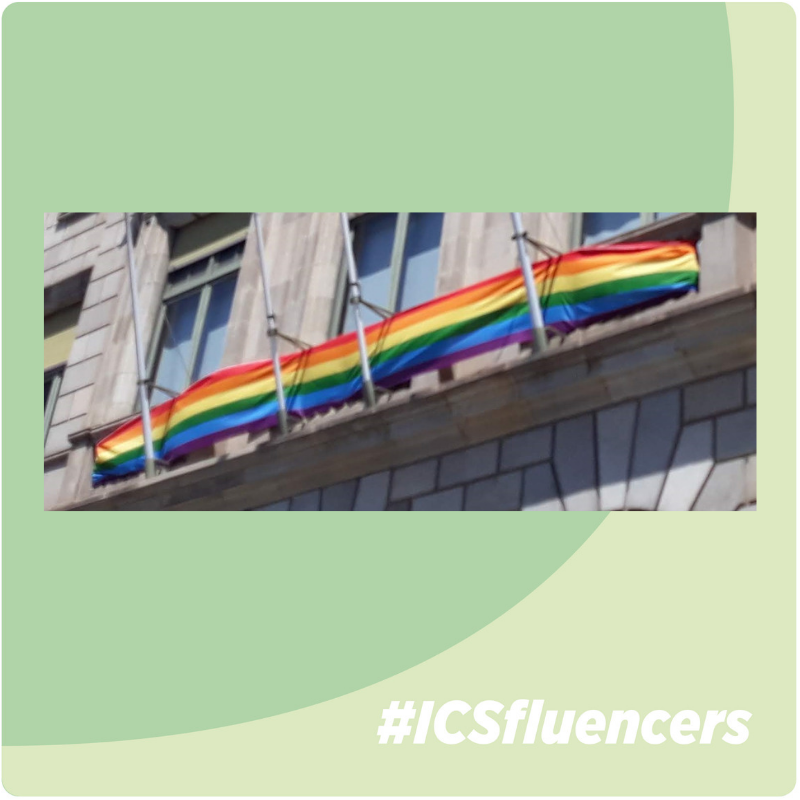 icscat's tweet photo. @Vanessi3 @UCFormacio @cmartinezbu #ICSfluencers @Vanessi3 :
"Els diferents colors simbolitzen la diversitat en la comunitat gai i és utilitzada en les marxes del dia de l'orgull gai. Nasqué als Estats Units, però ara és utilitzada en tot el món 🌈" #17M #STOPLGTBOFOBIA🏳🌈" #S6VG #alicsiguals https://t.co/Zsbut42Bi1