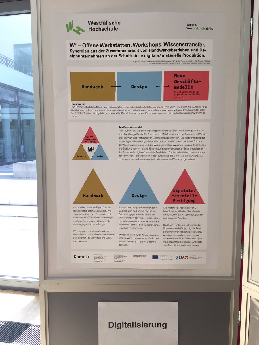 DigiMat_Projekt's tweet photo. Unternehmen und Wissenschaft im Gespräch: DigiMat stellt das Geschäftsmodell W3 beim Koop-Café der Westfälischen Hochschule vor:  https://t.co/8VnYwQ4k1x https://t.co/ohXHEB9a8b
