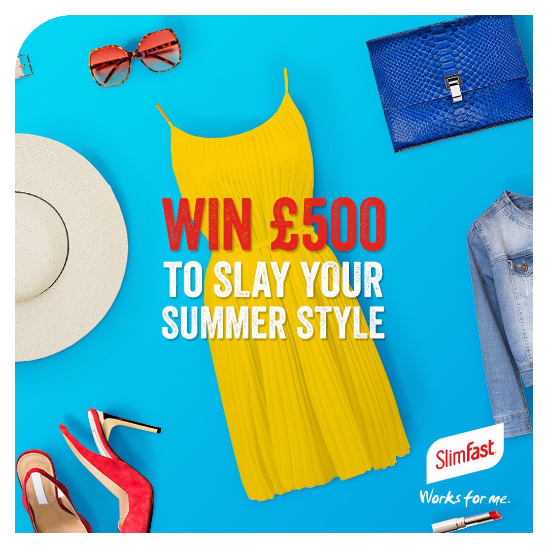 IAMKELLYBROOK's tweet photo. Here comes the 🌞 and your chance to #win £500 to spend on a fab new summer wardrobe with #SlimFastUK! 😍😍 Head over to their website to enter - https://t.co/QhWLSEzYPg #Ad #SlimFastWorksForMe #GotMyShakeOn 💜 https://t.co/08zit1xxIO