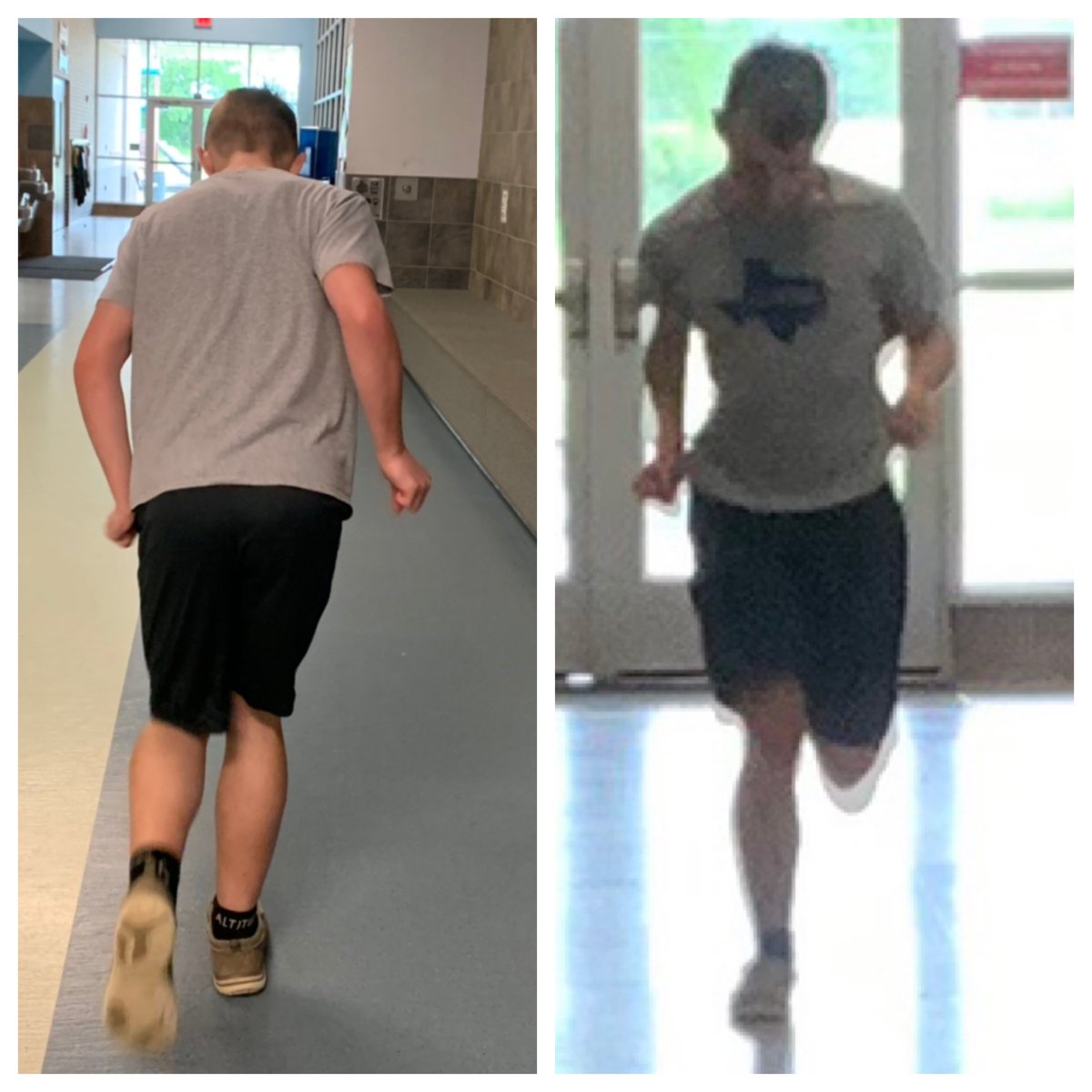DrLCHape's tweet photo. #APESpecialist #Verbalcues at work! Excessive arm twirling circles while running to reciprocal arm swing. Improved via verbal cues: ‘drive your car’ then simply; ‘lower arms’. Reiterated with video footage of S running form. 🏃🏽 🏃🏽 🏃🏽 https://t.co/RydjRmNj8U