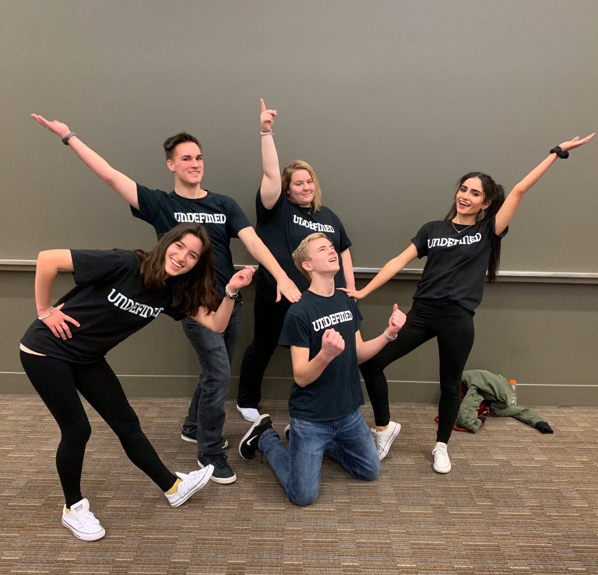 UNDEFINED AUDITIONS! Try out out for our improv team tomorrow! Remember to sign up on Google Classroom (umkwkdf)!