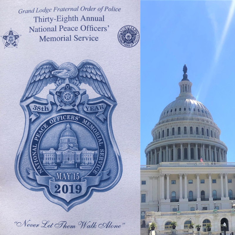 COPSOffice's tweet photo. #PoliceWeek19 | #DidYouKnow: The 38th Annual National Peace Officers' Memorial Service held today at the US Capitol's West Front will honor all 228 peace officers who were killed in the line of duty in 2018. #PoliceWeek #PoliceWeek2019 #LODD #LawEnforcement #CommunityPolicing https://t.co/HOLuPm9oq7