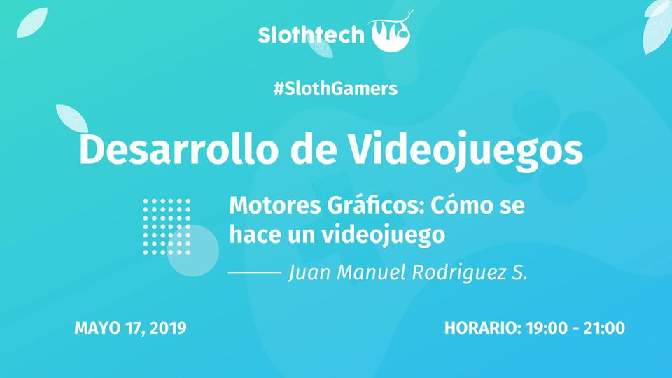VivoEnCancun's tweet photo. Aprende a hacer revisión de motores gráficos y explicación del proceso de creación de un videojuego, este 17 de mayo de 19 a 22 horas con #SlothTech .
https://t.co/ad3HPPgaez https://t.co/S4MCpm0KxA