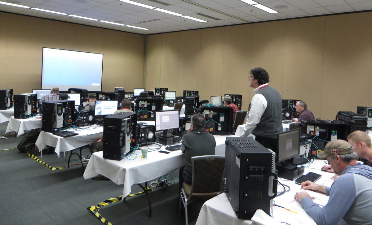 ROKAutomation's tweet photo. The Rockwell Automation on the Move season is off to a great start! Attendees at the Anchorage event were able to participate in labs, talk with product specialists and check out our partners, like @IMPERXInc Interested in attending an event? #ROKLive https://t.co/ns4YagZzj1 https://t.co/ZSQTF7MiZ5