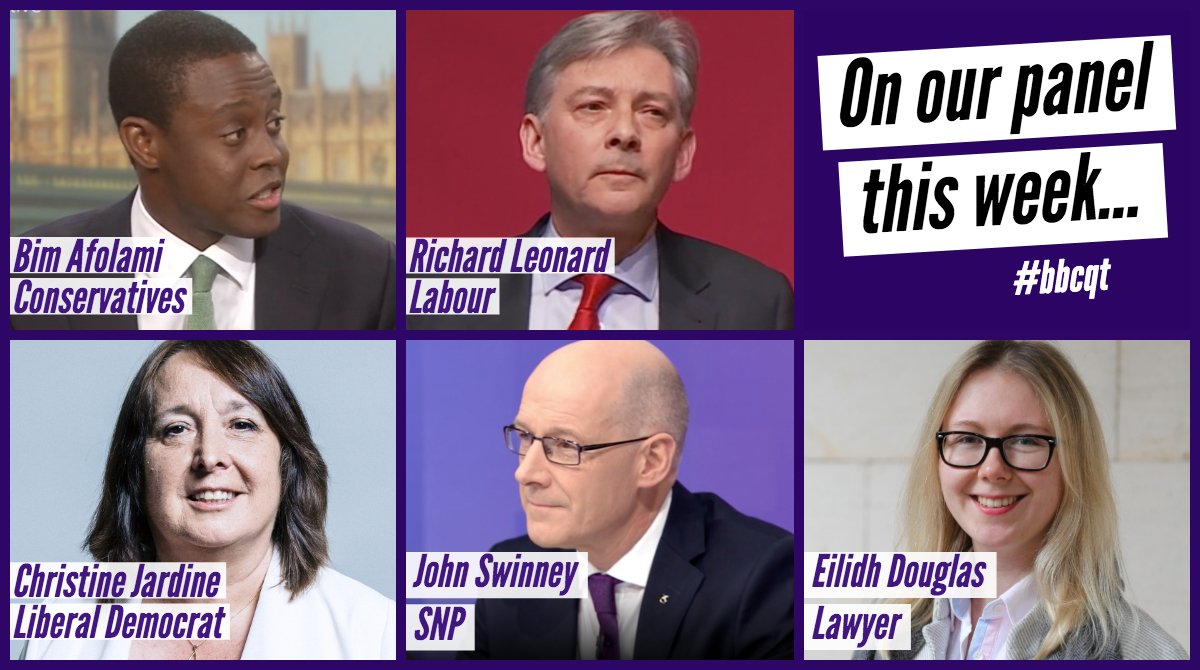 BBC Question Time on Twitter
