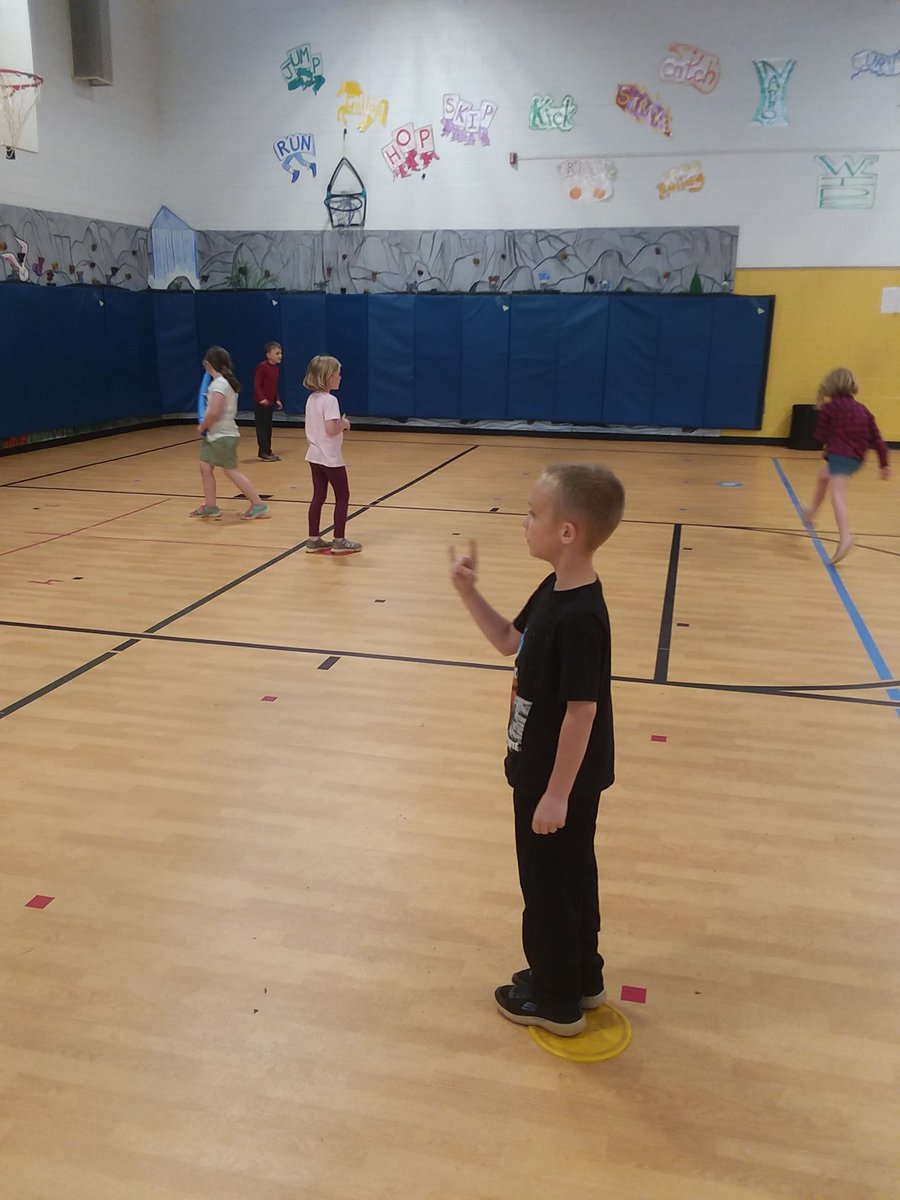 Working on nonverbal communication. Switching poly spots without gettting tagged. If tagged you become the tagger.