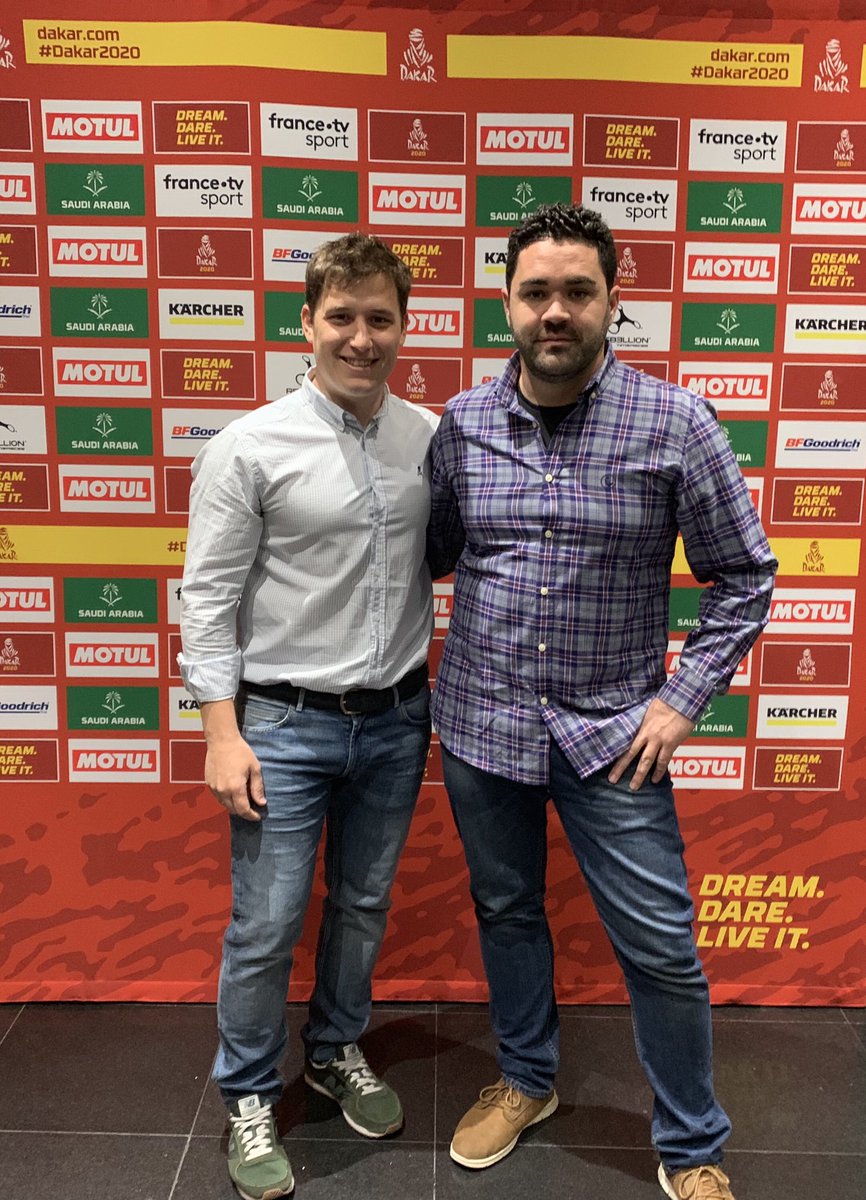 GPRcompeticion's tweet image. Nos vamos al @dakar!!! Muy feliz de anunciar en Paris junto a @peinado_sergio nuestra participación en el #Dakar2020 #GPRsport #GPRtoDAKAR