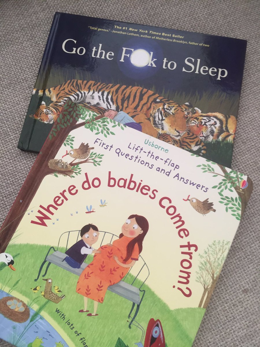 Trav311's tweet photo. Had to laugh at our daughter’s choice of books this evening. She has a lot more to choose from! Honest! Some creative narration required! https://t.co/EBYJzhnLin
