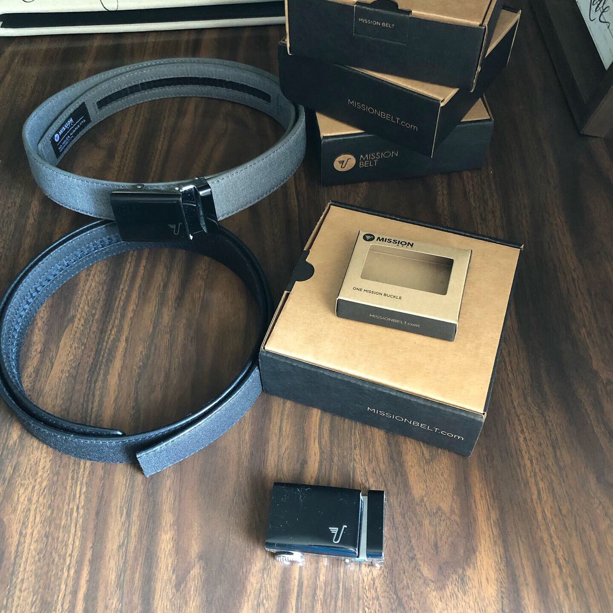 AmericanInvestr's tweet image. Received another #MissionBelt and #mixandmatch buckle in the mail yesterday #ingeniousdesign May be paying a higher price than copycat competitors but part of my purchase money goes to a cause.