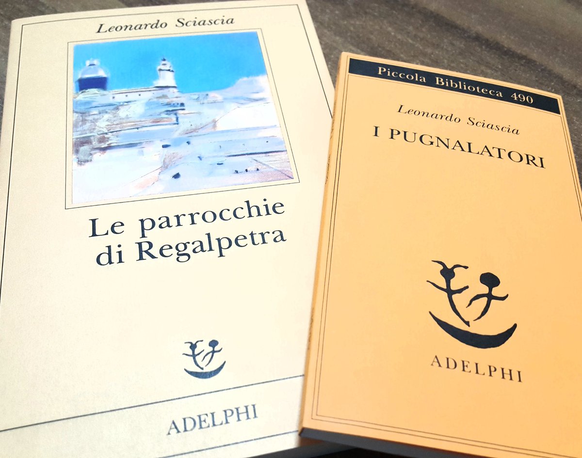 'I pugnalatori', 'Le parrocchie di Regalpetra' @LeonardSciascia @LuciaLibri @LeggoSciascia @adelphiedizioni