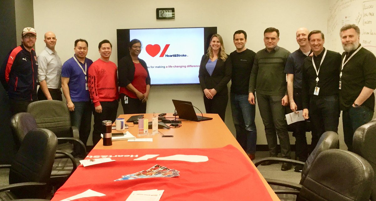 Mnotten's tweet photo. We are excited to join the ⁦@tier1crm⁩ planning meeting for our #bigbike ride on June 18 in support of ⁦@HeartandStroke⁩.  Please sponsor me at https://t.co/Djac7XWQCI.  Thank you ⁦@JillianLovelife⁩ - for enlightening us on this worthy cause https://t.co/E4rmkfErVJ