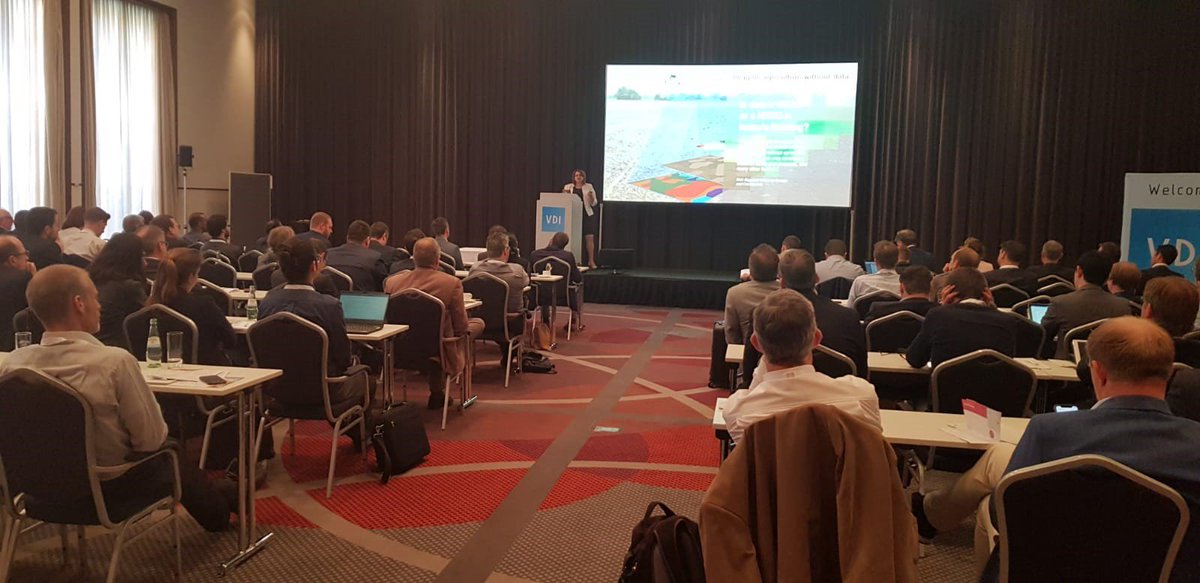 AGCOcorp's tweet image. #AGCO’s @Corina_Ardelean spoke at the 3rd International VDI Conference about gathering agronomic and machine data to synchronize your farm’s crop cycle. #FuseTech #SmartFarming #agtech