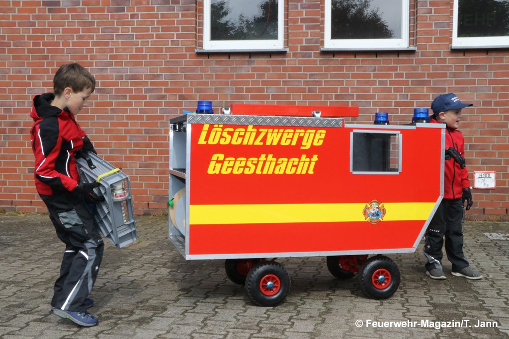  Bollerwagen Feuerwehr-Version 1 inkl