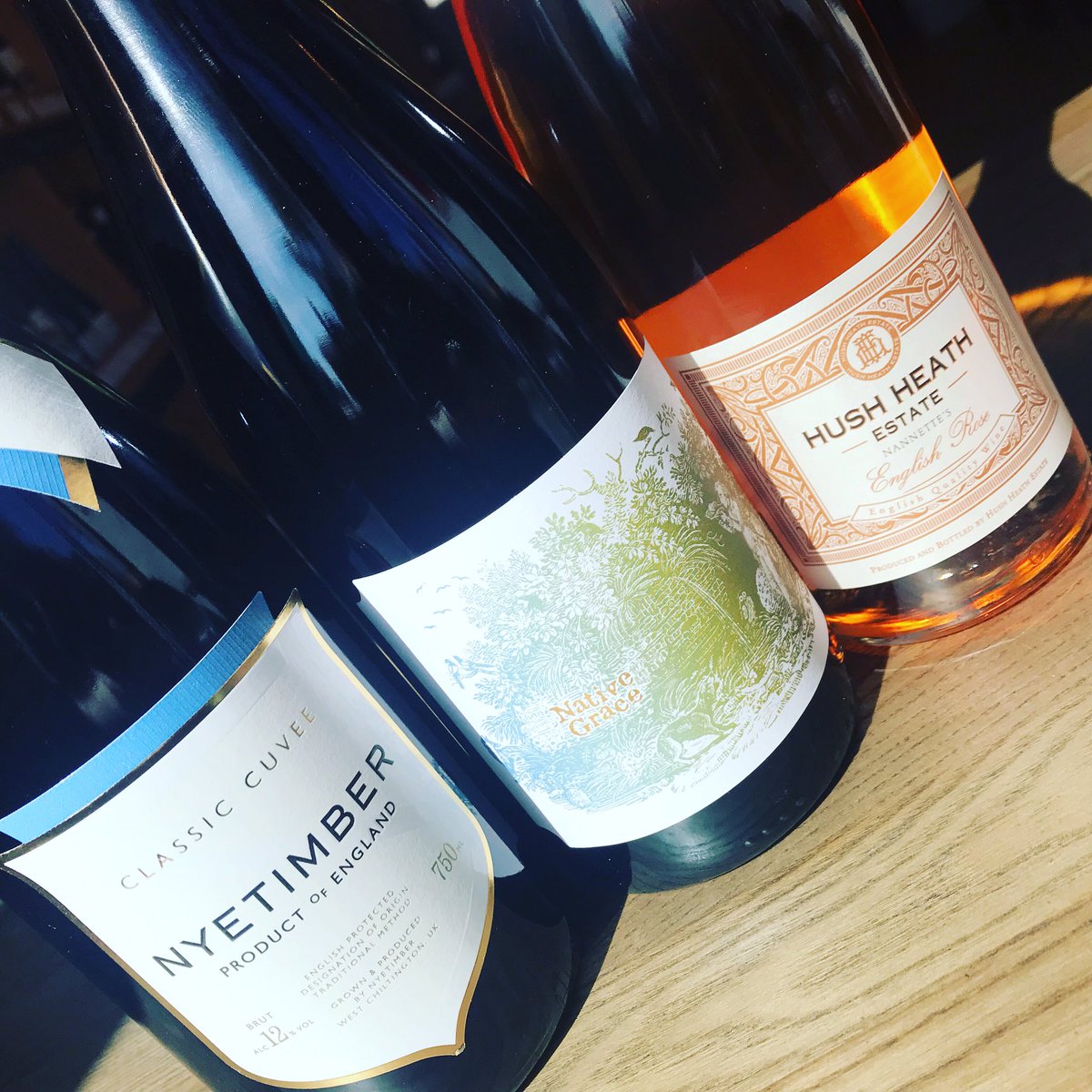 What better way to celebrate this gorgeous English sunshine than with an English wine tasting?!
Here are just 3 of the home grown beauties we will be showing tonight.
Call for tickets 0161 962 6263! <a href="/nyetimber/">Nyetimber</a> @hushheathestate <a href="/hennersvineyard/">Henners</a> #Englishwines #winetastings