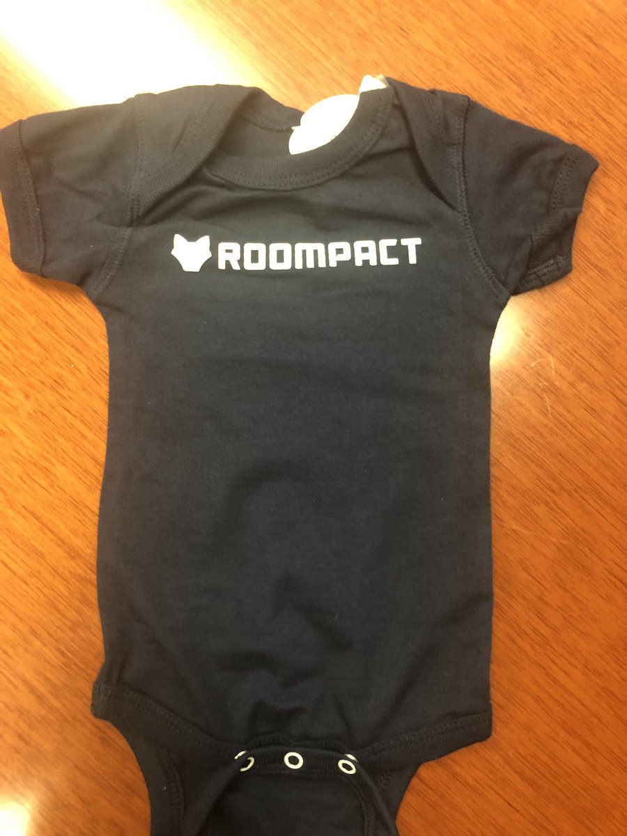 Thank you to the <a href="/Roompact/">Roompact</a> team for the awesome surprise in the mail today! We will of course send a pic with him wearing it after he’s born!Appreciate the chance to work with you <a href="/WVUHousing/">WVU Housing and Residence Life</a> to support residential learning <a href="/ACUHOI/">ACUHO-I</a>