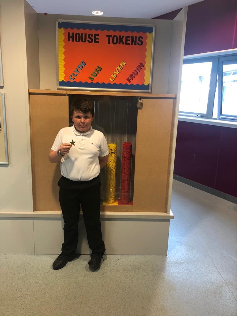 P7’s had their first full day visit today. Very proud of Cahl who is one of our new members of Luss house. Received a Gold Star from Mr Hanvey for going above and beyond to support a fellow pupil. Not bad for a 1st day, well done Cahl!
#LussLussLuss 
#weCARE