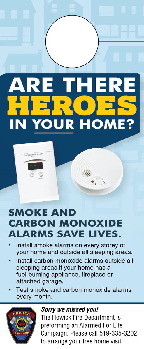 HowickFire's tweet photo. Week Two of Howick Fire 2019 Alarmed Fore Life.
33 Homes Visited
26 Smoke Alarms Installed
The stats are Alarming.
#Alarmed4Life https://t.co/fM2TXHY0Zv