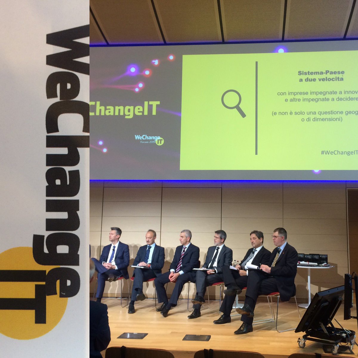 Oggi siamo <a href="/PrysmianGroup/">Prysmian</a> #wechangeit forum <a href="/datamanager_it/">Data Manager Online</a> con <a href="/marcovigini67/">marco vigini</a> e <a href="/gianlucanardon1/">Gianluca Nardone</a> x parlare di #innovazione #persone #business #competenze