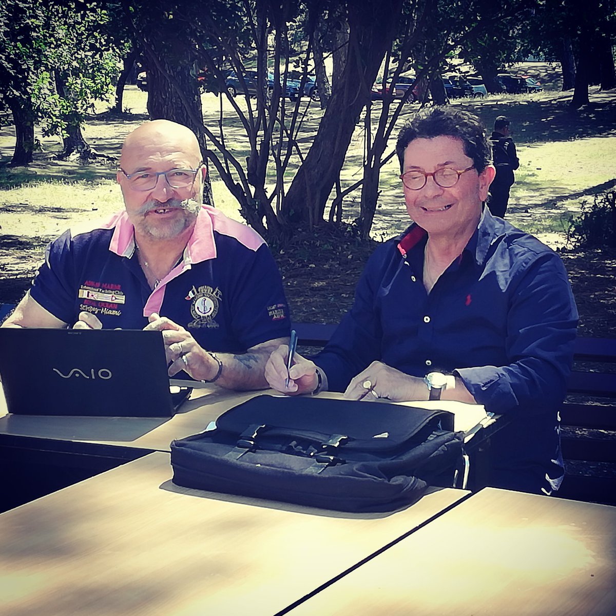 SNSPP_PATS's tweet photo. Jean-Michel Piedallu et @Patrice_Beunard les 2 piliers de notre organisation syndicale.
#syndicat #president #secretaire #engagement #devouement #revendications #libre #independant #corporatiste #apolitique #noncategoriel https://t.co/VBO76SlpyU