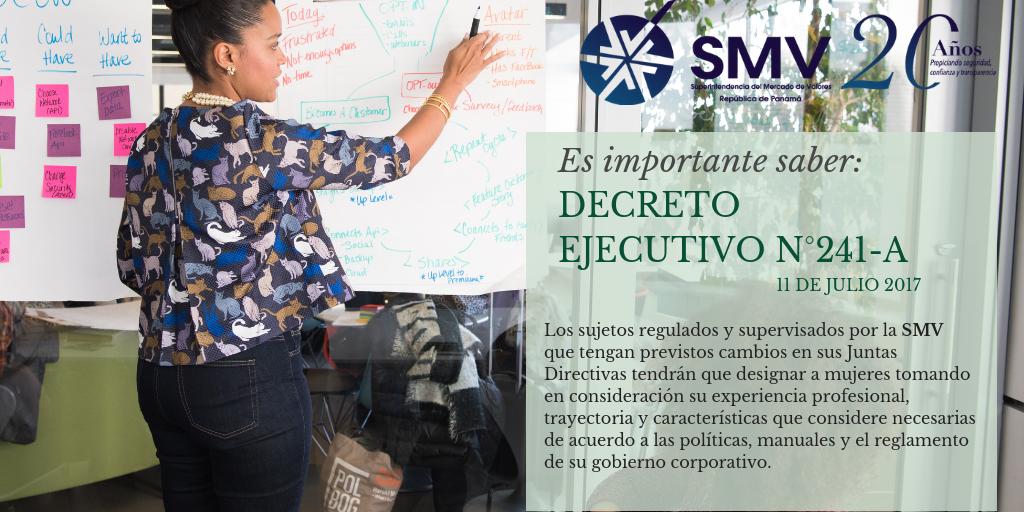 Supervalores_Pa's tweet photo. La SMV miembro del Consejo Nacional por la Paridad de Género en Panamá. @CancilleriaPma #ipg #ley56 https://t.co/xKOBCPcVCc