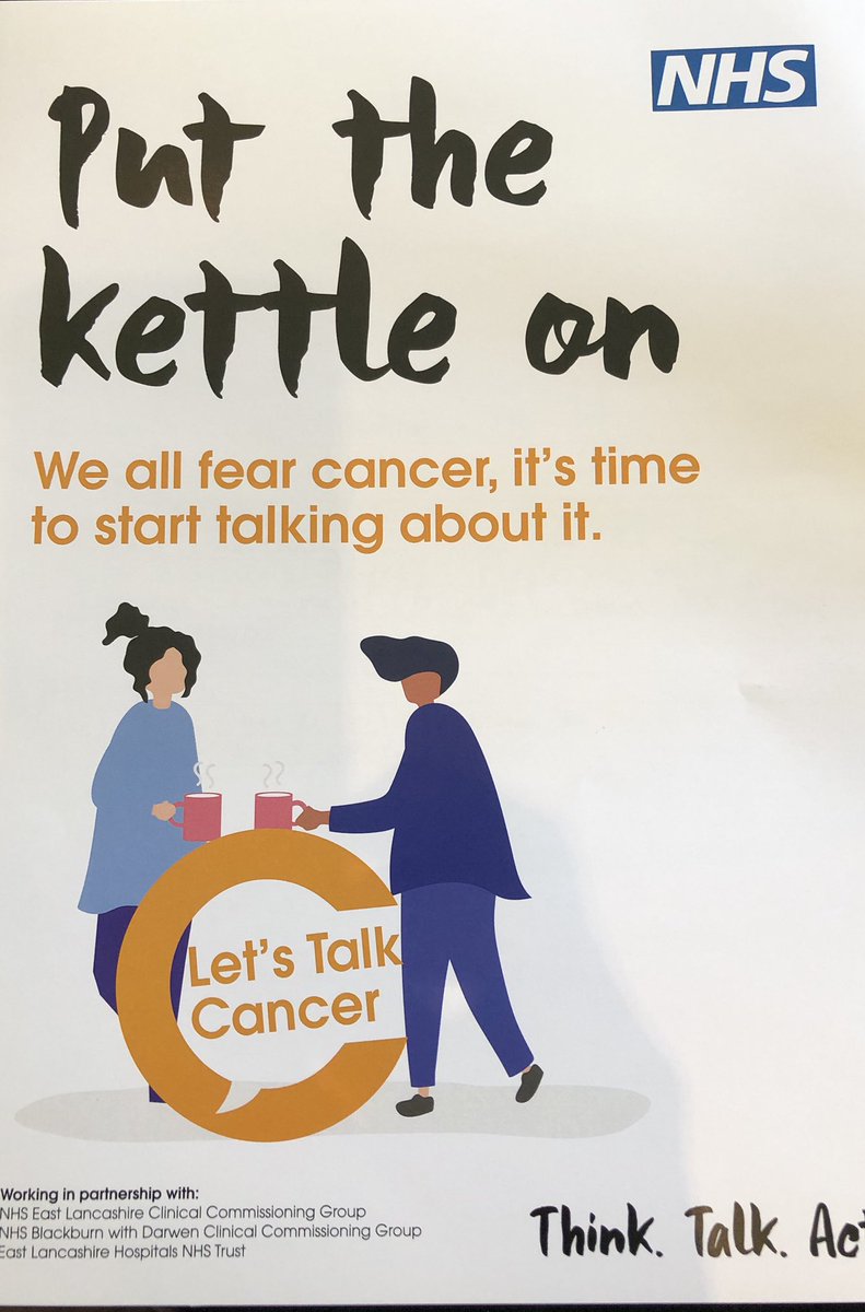 NancyinAncoats's tweet photo. Really good to hear about the #LetsTalkCancer campaign at the Lancs & South Cumbria Cancer Assembly today #HealthierLSC #LSCCancerAlliance #ThinkTalkAct https://t.co/mKGW0Epq0u