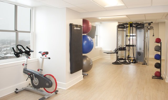 Originally developed by the Navy Seals, TRX has been adapted by beginners to pro athletes. Our 24 hour gym located on our 11th floor &amp; will set you up for success! An amenity available for all guests. Check it out during your stay! #marriottsyracusedowntown #fitnesscenter