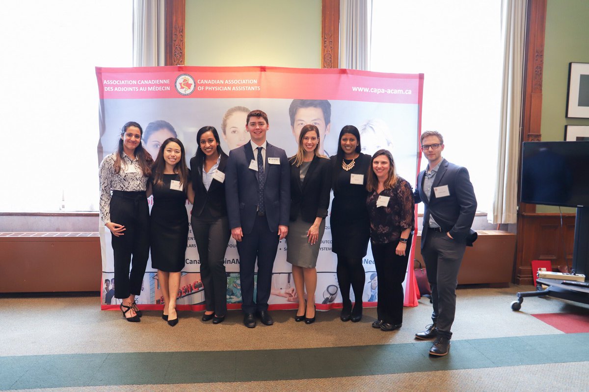 CCPA_Dee's tweet photo. Yesterday was PA Lobby Day at Queen’s Park! Thanks to all the PAs and Physicians for supporting! @CAPAACAM #OntarioNeedsPAs #CanadaNeedsPAs https://t.co/eo13ReWRPH