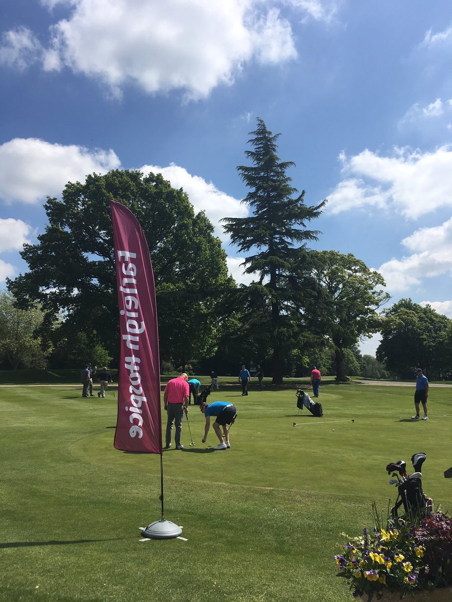 BraintreeGC's tweet photo. It's a pleasure to be hosting the @farleighhospice golf day today in such lovely weather.  This event is being sponsored by @mcbselectrical #experiencebraintreegc #essexgolf #braintree https://t.co/dDNlHn867u