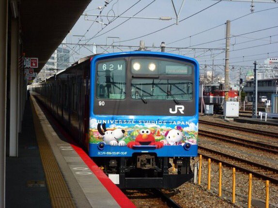大阪環状線、JRゆめ咲線における201系車両の運行は2019年6月7日