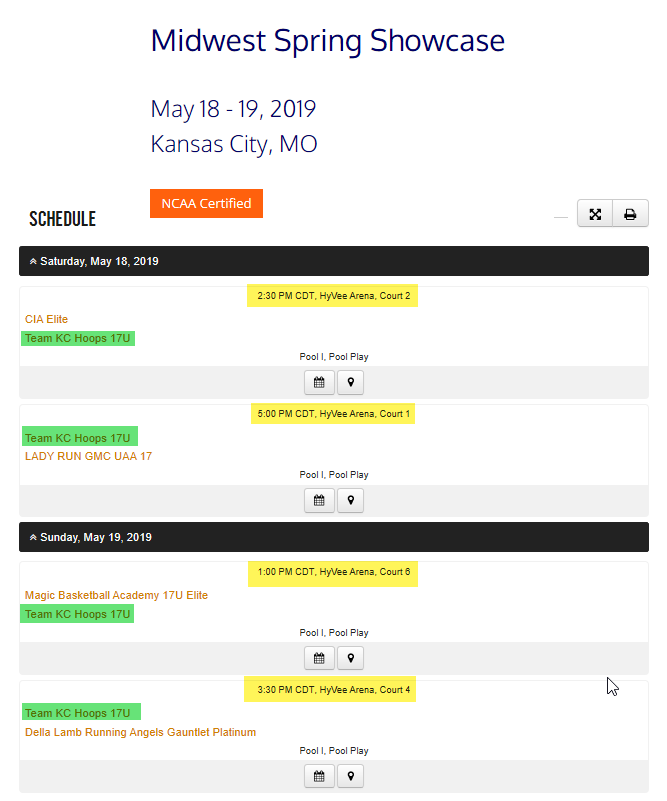 caugust64's tweet photo. Here is the @teamKChoops 17U schedule for this weekend's #MidwestSpringShowcase. Good luck to all the girls. Have some great competition. Should be a good challenge and lots of fun to watch. The goal is to keep getting better. @FrankAustinJr1 https://t.co/CqFezgjnZY