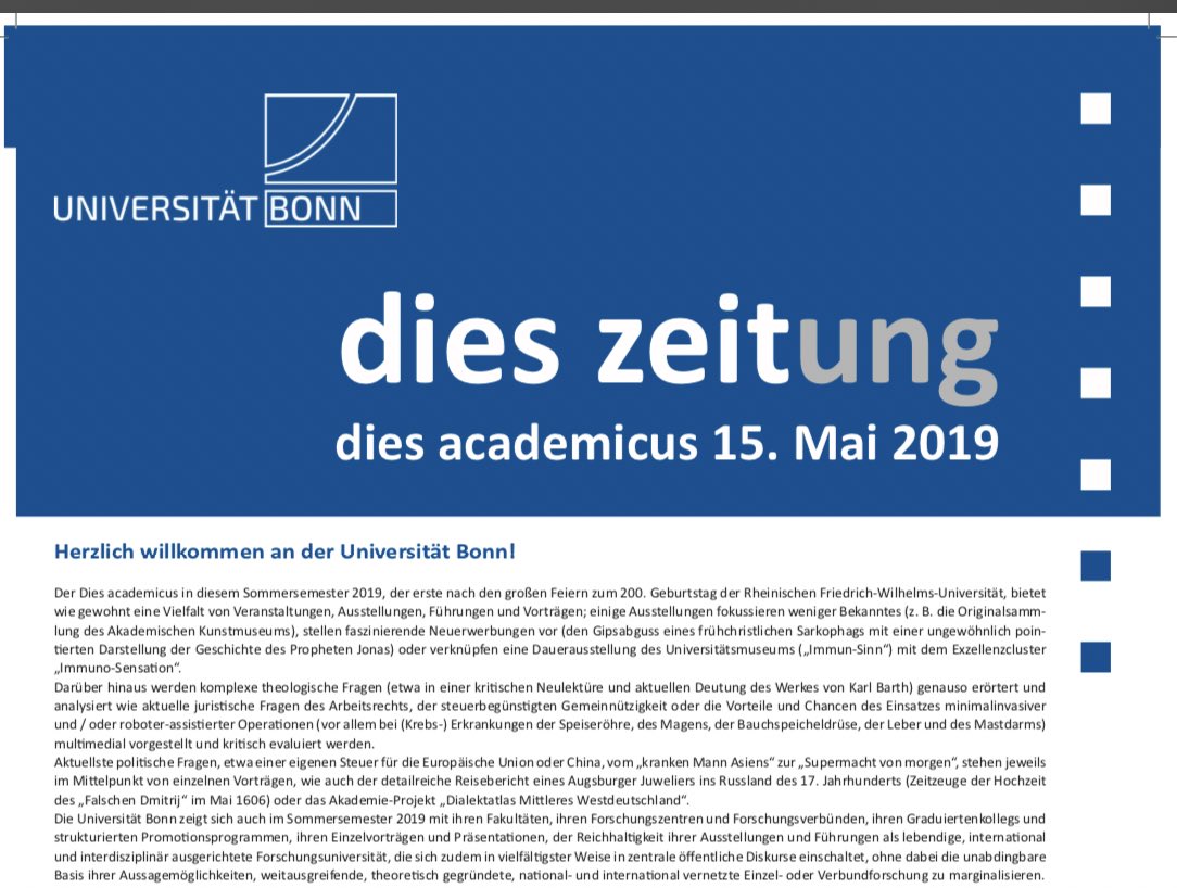 RotaryBonn's tweet photo. #DiesAcademicus @UniklinikBonn unsere #Freunde Professoren halten Vorträge an der #Uni #Bonn #RotaryBonn #dies #academicus https://t.co/ZKSIatrJjN