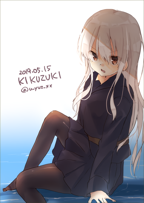 「kikuzuki (kancolle) one-hour drawing challenge」Fan Art(Latest)